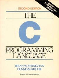 The C Programming Language by Brian W Kernighan and Dennis M Ritchie - ANSI C