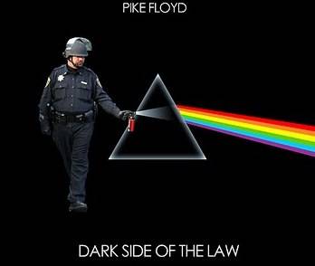 Sadistic UC Davis Police Officer Lt. John Pike pepper spraying Pink Floyd