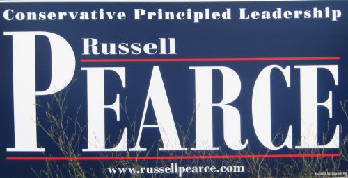 Russell Pearce campaign sign