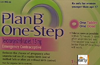 Plan B a morning after birth control pill or birth control contraceptive